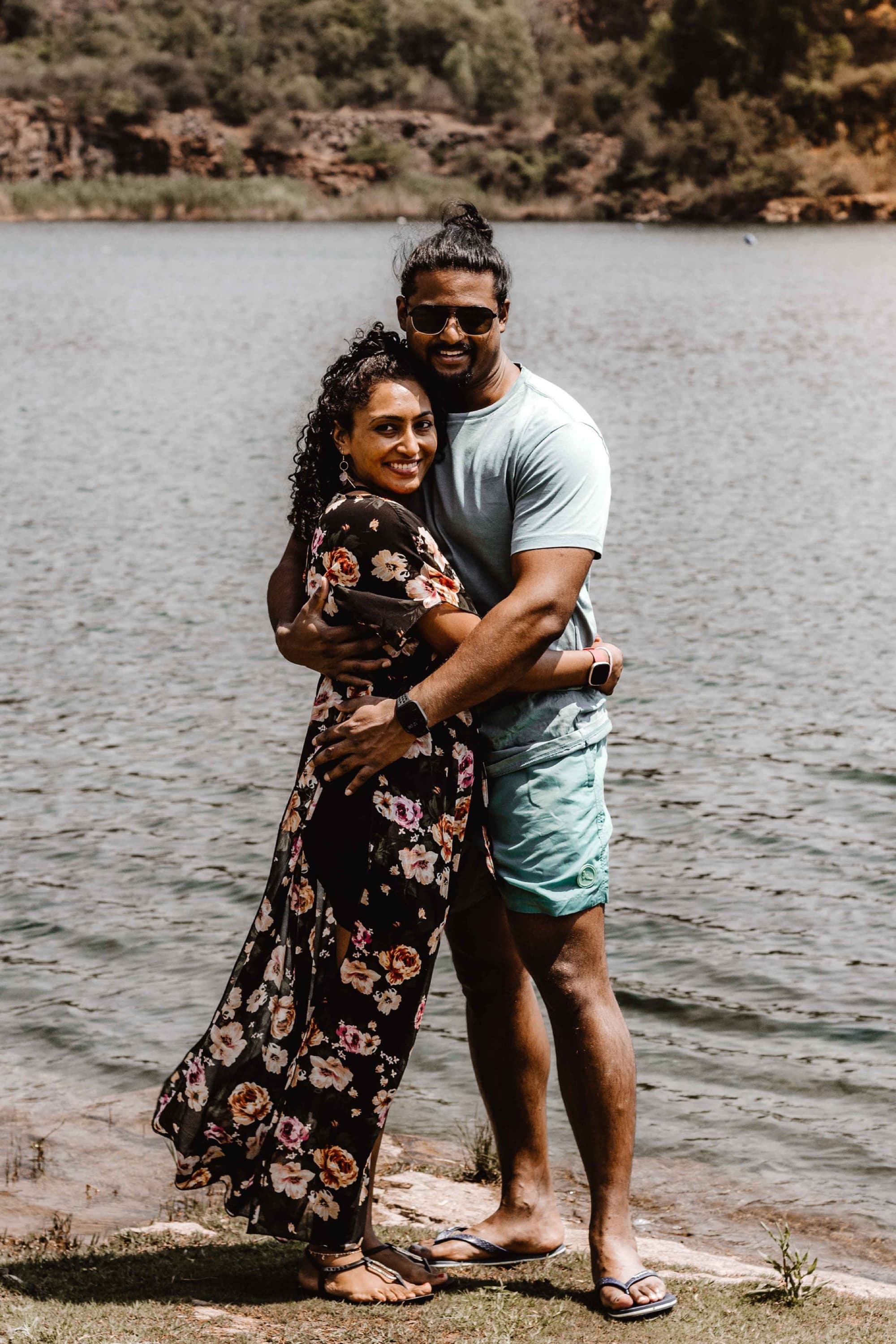 Andrew and Latisha Govender together together